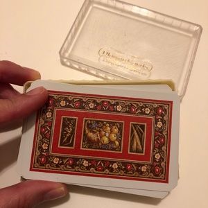 Vintage cornucopia Kem playing cards 1930s